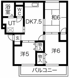 エスペランザ【3階】の間取り