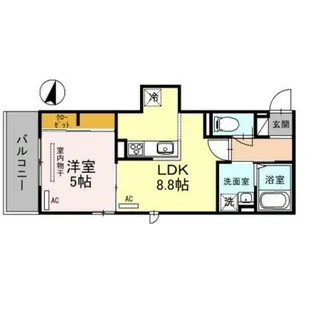 LuSole嵐山【1階】の間取り
