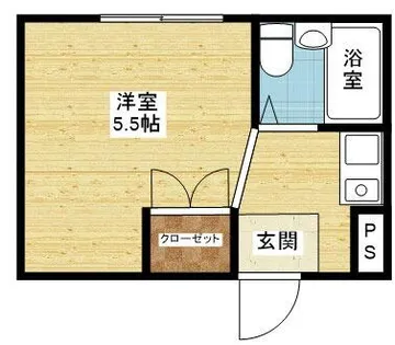 コーポミツワ【3階】の間取り