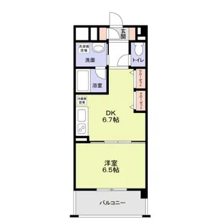 鈴の音【4階】の間取り