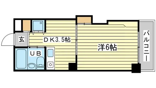 ベルトピア手柄Ⅱ【202号室】の間取り