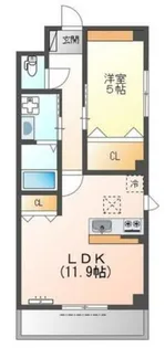 サニーコート香ヶ丘【1階】の間取り