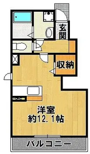 サニーヒル藤原台【1階】の間取り