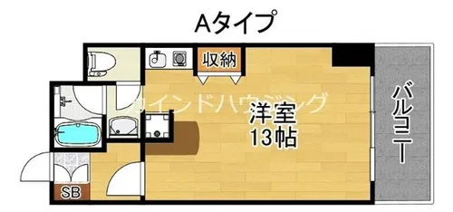スターマンション【6階】の間取り