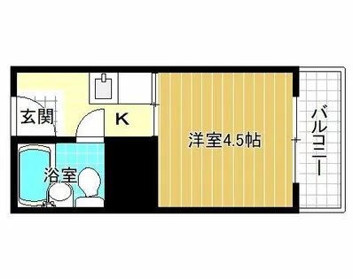 クレインファースト【3階】の間取り