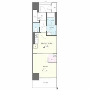 シュトルツ栄【1階】の間取り