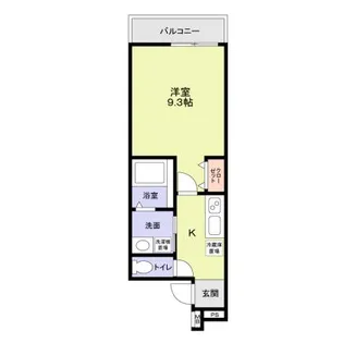 フジパレス東今里Ⅰ番館【2階】の間取り