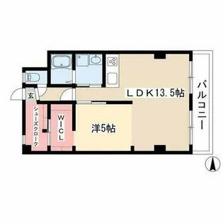 三秀レジデンス【6階】の間取り