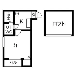フォービエン川西【103号室】の間取り