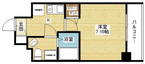 La Douceur江坂【14階】の間取り