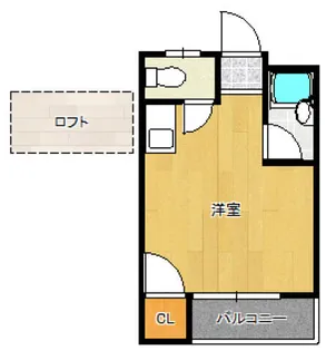 鵜飼パレス西戸崎【101号室】の間取り