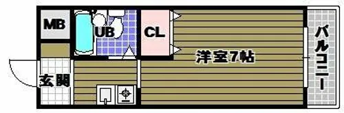 泉ヶ丘アイビースクエア【2階】の間取り