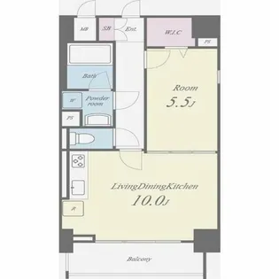 ハピネス【2階】の間取り