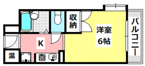 スチューデントパレス茨木【3階】の間取り