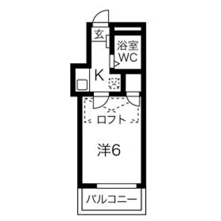 エスペランサ柴田【1階】の間取り