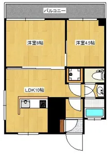セカンドステージ【5階】の間取り