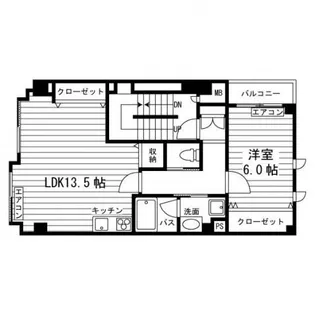 別所ビル【3階】の間取り