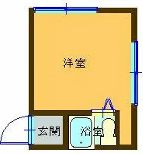 アロチKOKIビル【305号室】の間取り