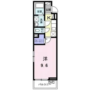 アプローズ【2階】の間取り