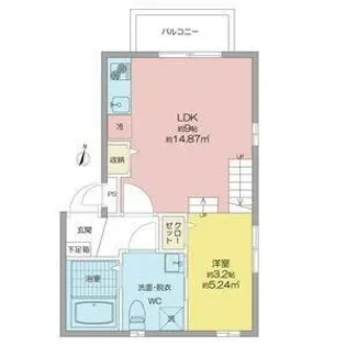 アリビオ【3階】の間取り