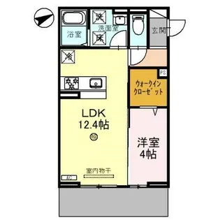 D-PLACE城西【1階】の間取り