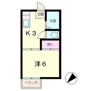 ヴィラ・ド・レステB棟【2階】の間取り