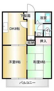 サンハイツ大日寺【103号室】の間取り