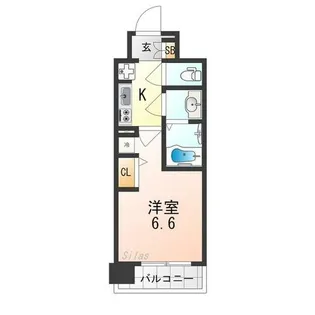 プラシード京都【2階】の間取り