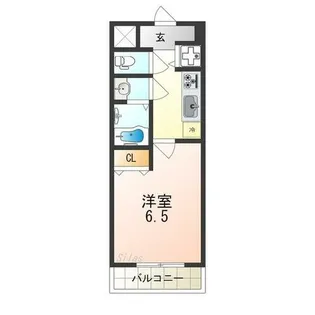 ファインコート 北三国丘【4階】の間取り