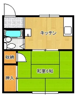 プライマリー下到津【2階】の間取り