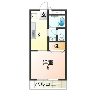 サンシティリーブハイム【2階】の間取り