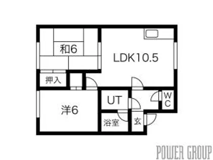 メゾンタムラ【2階】の間取り