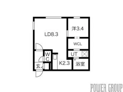 LiveaseN16【2階】の間取り