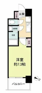 セレニテ福島カルム【8階】の間取り