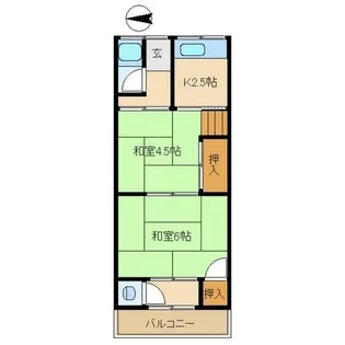 木嶋文化【202号室】の間取り