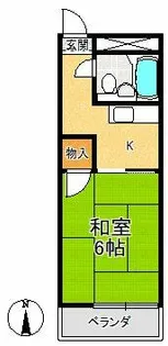 エミネンス園【302号室】の間取り