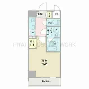 KSMART小牧【9階】の間取り