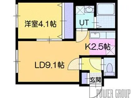 Horse Win19(ホース ウィン)【3階】の間取り