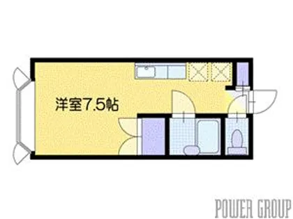 キャンパス文京台【4階】の間取り