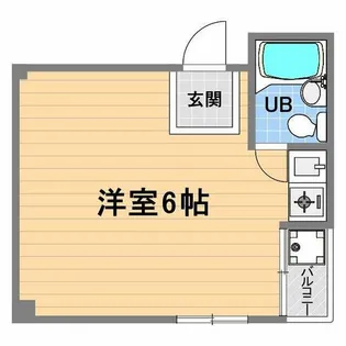 エステート・フクイ【3階】の間取り