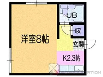 トミセンシャ【1階】の間取り