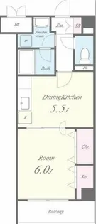 ヴァンベール【2階】の間取り