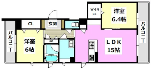 Maison RenArbre【203号室】の間取り
