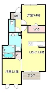 Laule’a守山【1階】の間取り