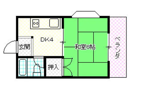 中野パーソナルマンション【3階】の間取り