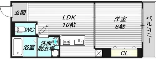 LEGAL守口【3階】の間取り