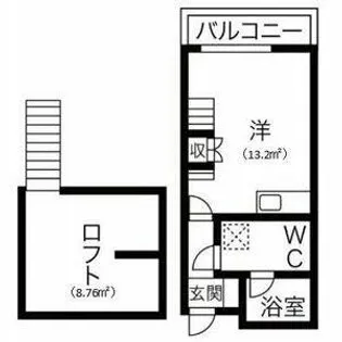 リーフ笠寺【1階】の間取り