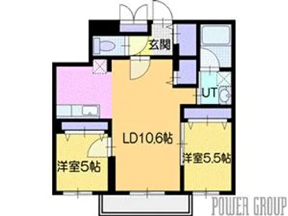 センチュリー信濃【4階】の間取り