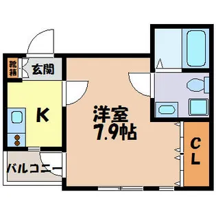 PrimeⅡ【2階】の間取り