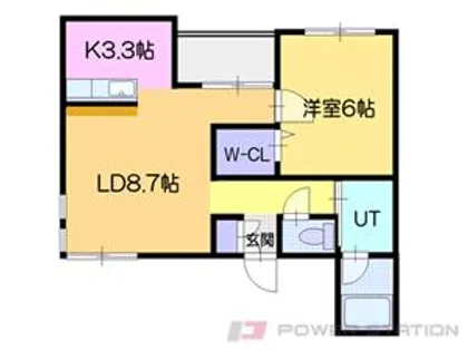 フェアリーヴァース【3階】の間取り